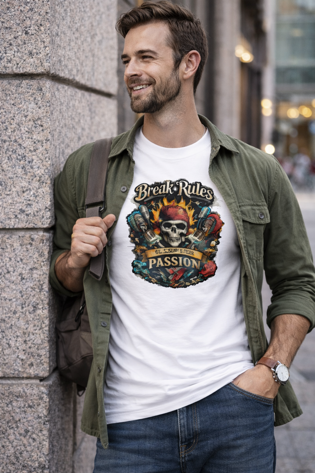 Rule Breaker – Premium Graphic T-Shirt