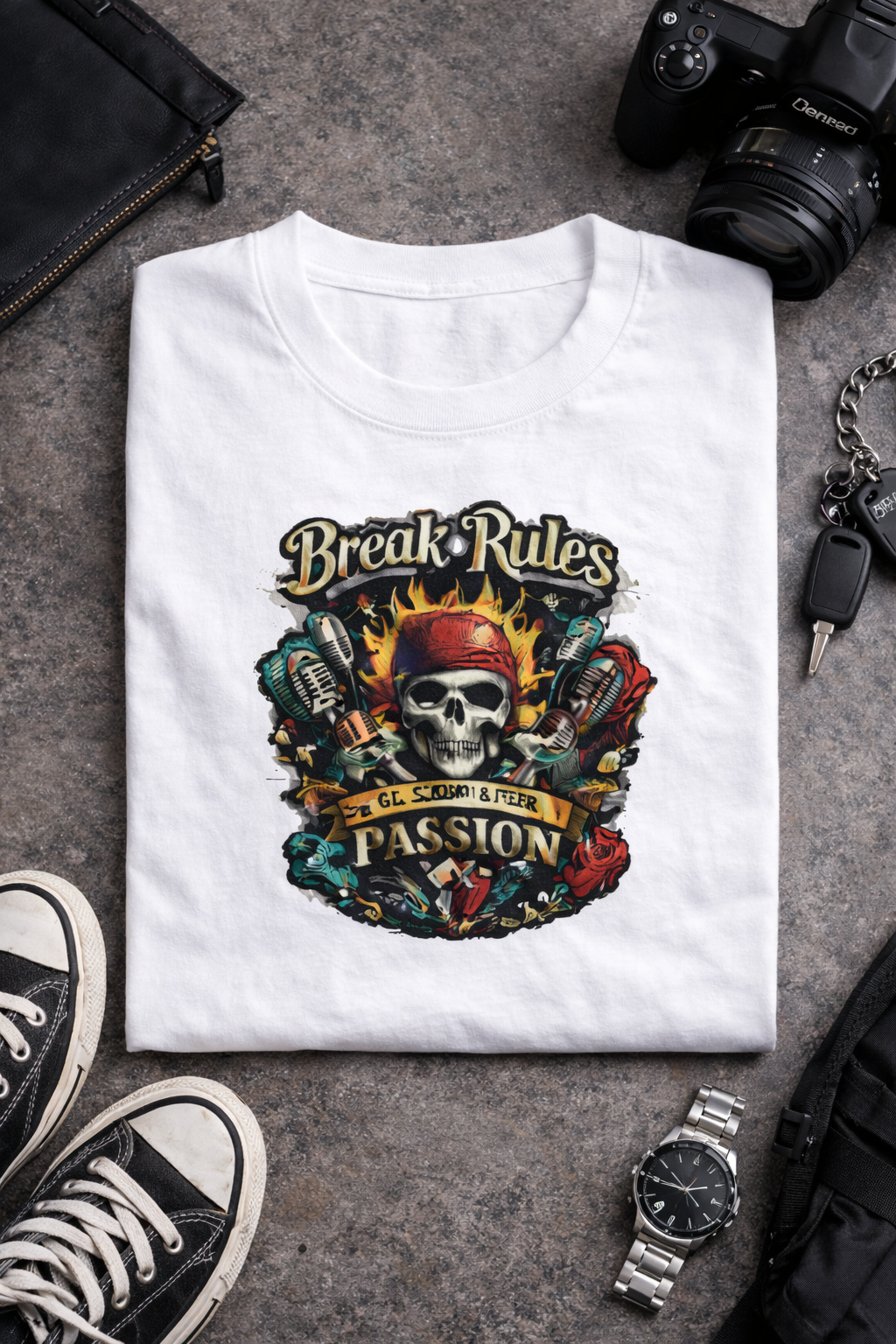Rule Breaker – Premium Graphic T-Shirt